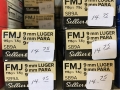 S&B 9mm 115gr FMJ 50rd Box On Sale For $11.50