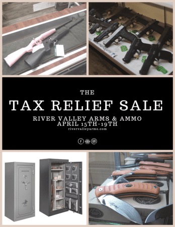 Tax Relief Sale at River Valley Arms & Ammo in Morton, Minnesota