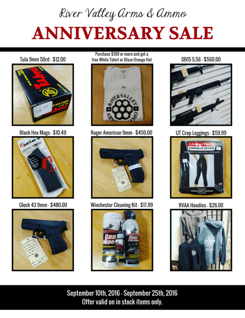 Anniversary Sale 2016