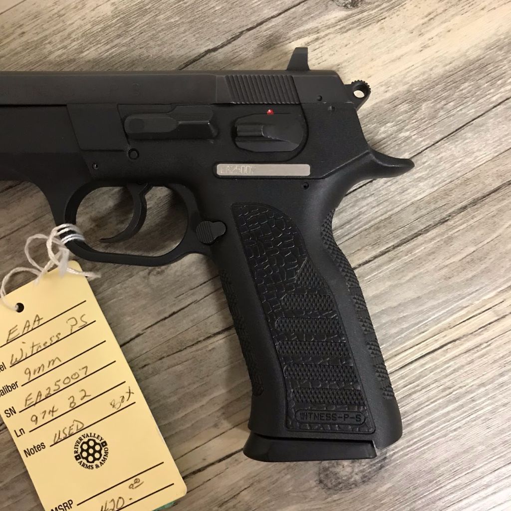 EAA Witness PS 9mm (used pistol) - River Valley Arms & Ammo