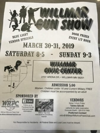 2019 Willmar Gun Show