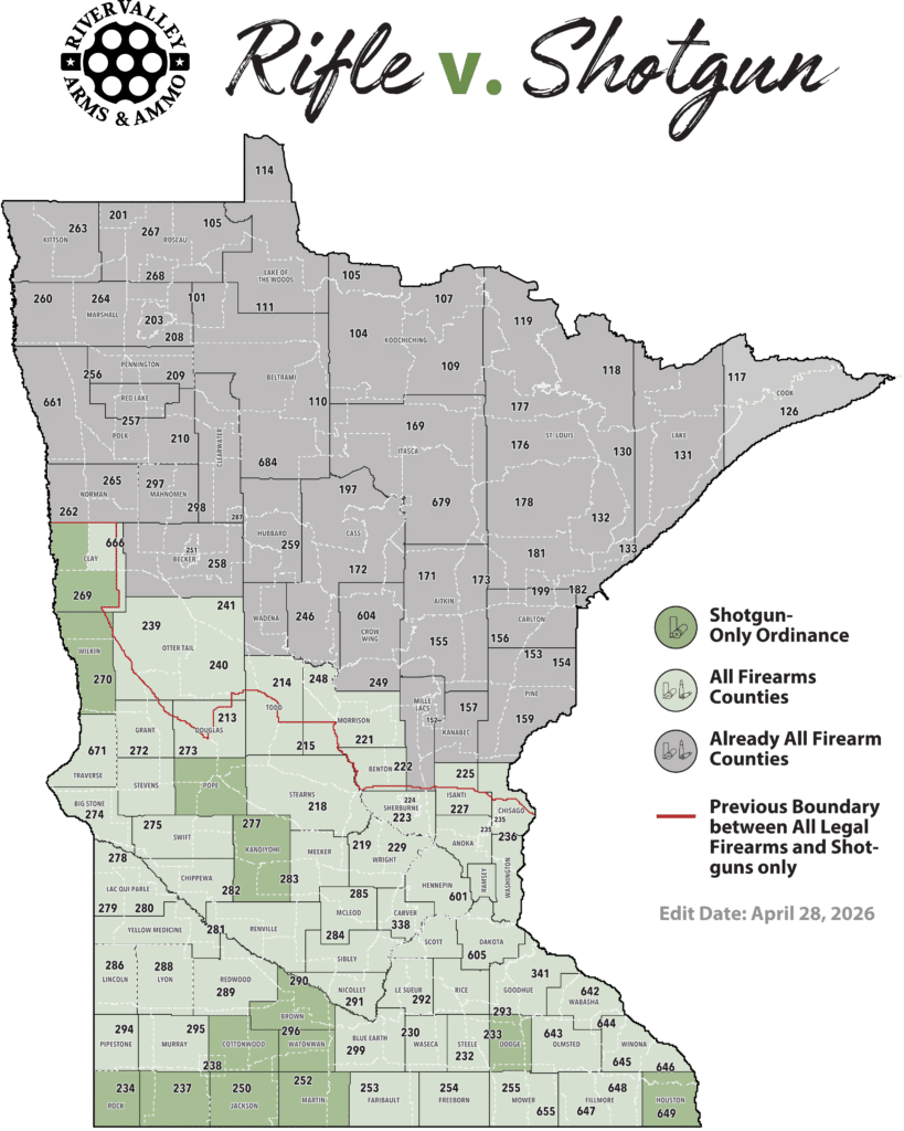 rvaa rifle vs shotgun deer zones 04 28 2026
