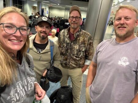 Landed in South Africa!