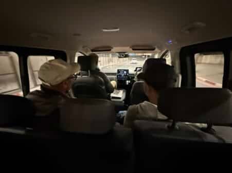 Here was the drive from Avant Garde Lodge to Kuchi Safaris - takes a bit of getting used to the driver's side being on the right side of the vehicle.