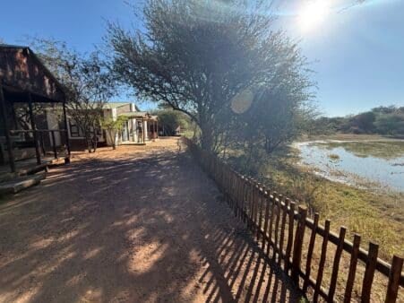 Two person cabins that Zach and Dad stayed in.