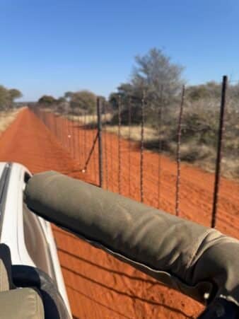 Property 1 from day 1 and 2 on the South African hunt. This showcases the fencing around all the properties.