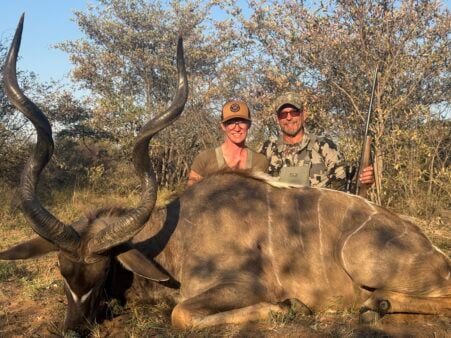 Day 3 Harvest: Dad's Kudu with Heather