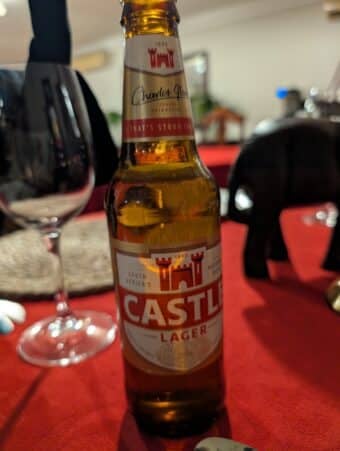 The beer of choice for the duration of the trip for Marcel and I.