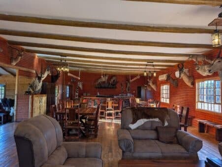 Logde at Kuche Safaris north camp.