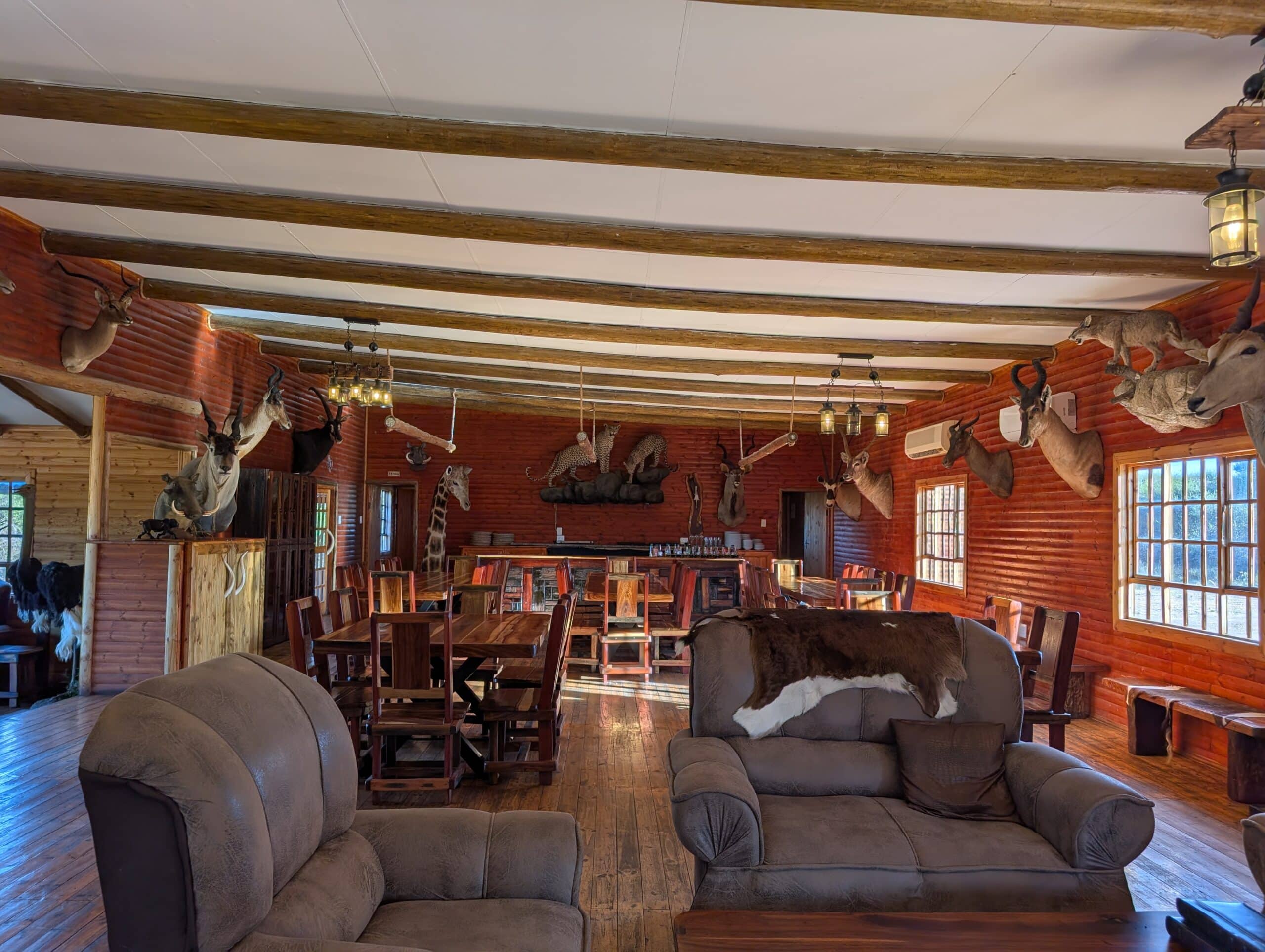 Logde at Kuche Safaris north camp.