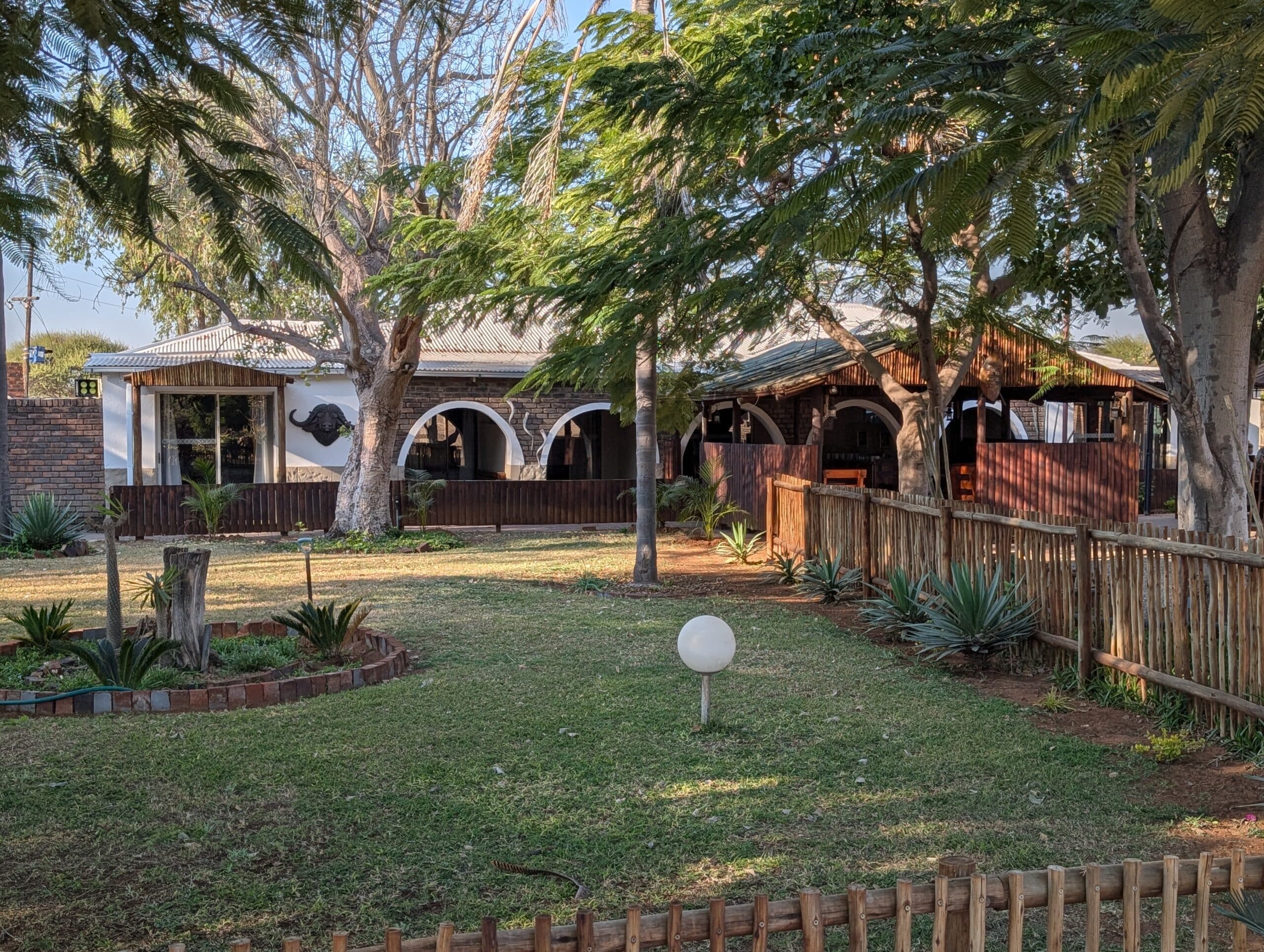 There were several areas that housed hunters on the property. This was the main area that also included the dining area for breakfast and lunch. The rooms for Marcel and Heather were at this location too.