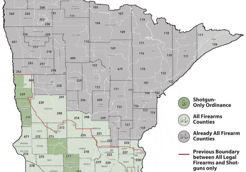 rvaa rifle vs shotgun deer zones 04 28 2026
