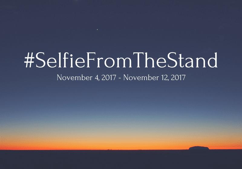 #selfiefromthestand